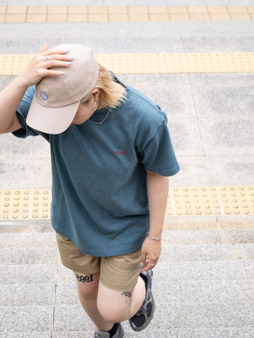 ROARK REVIVAL HEMPCOTTON H/W TEE / Hunter