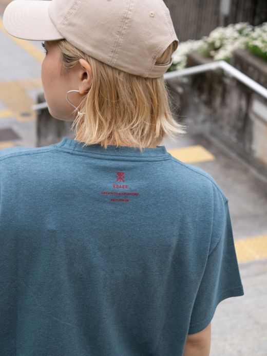 ROARK REVIVAL HEMPCOTTON H/W TEE / Hunter