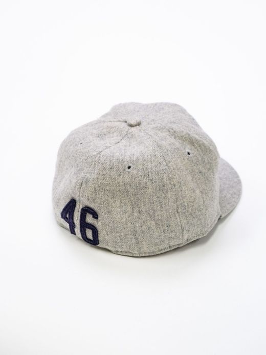 FLATBUSH Select "EBBETS FIELD FLANNELS" BASEBALL CAP / Gray