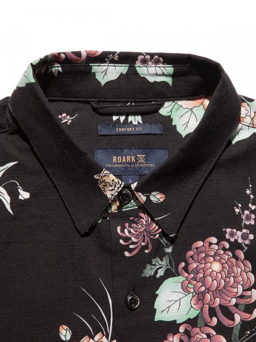 ROARK REVIVAL "TIGER LOTUS" JOURNEY SS / Black