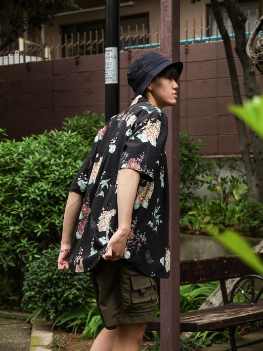 ROARK REVIVAL "TIGER LOTUS" JOURNEY SS / Black