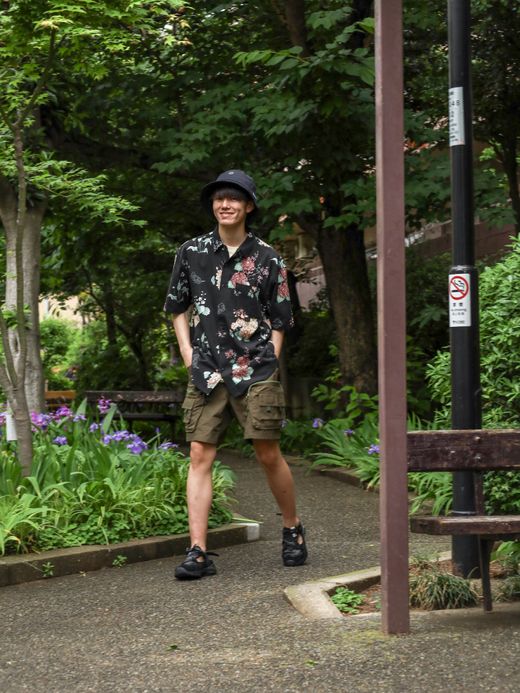 ROARK REVIVAL "TIGER LOTUS" JOURNEY SS / Black