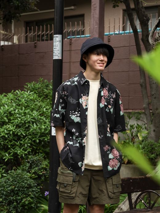 ROARK REVIVAL "TIGER LOTUS" JOURNEY SS / Black