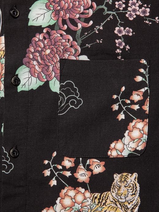 ROARK REVIVAL "TIGER LOTUS" JOURNEY SS / Black