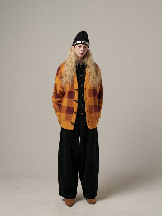 AMBERGLEAM MOIST TOUCH KNIT CARDIGAN / Honey