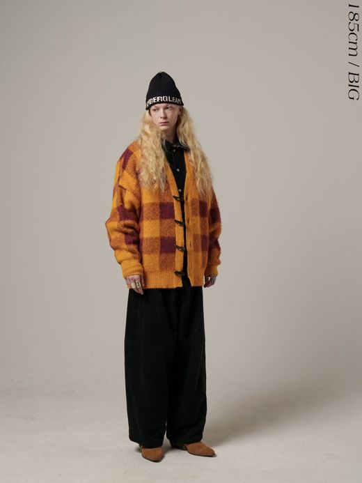 AMBERGLEAM MOIST TOUCH KNIT CARDIGAN / Honey