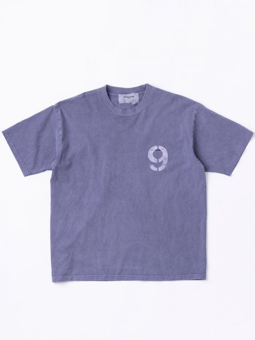 ANACHRONORM STENCIL PIGMENT DYE S/S T-S / Purple