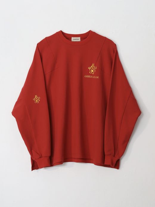 AMBERGLEAM EMBROIDERY PANEL LONG SLEEVE / 5colors