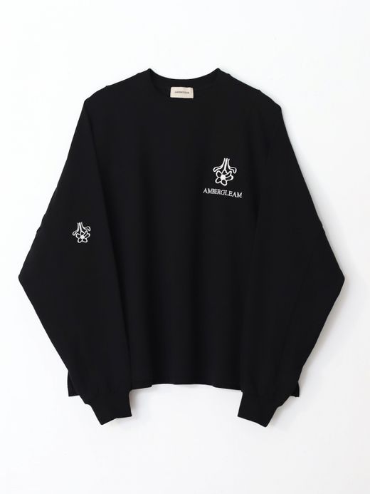 AMBERGLEAM EMBROIDERY PANEL LONG SLEEVE / 5colors