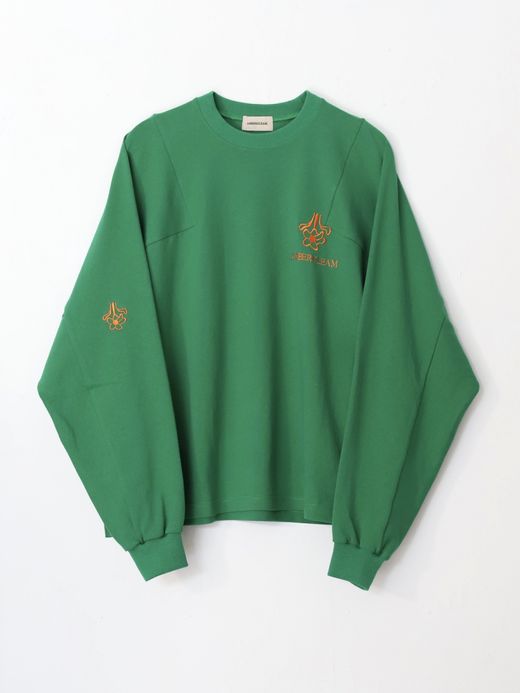 AMBERGLEAM EMBROIDERY PANEL LONG SLEEVE / 5colors