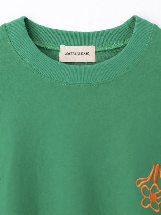 AMBERGLEAM EMBROIDERY PANEL LONG SLEEVE / 5colors