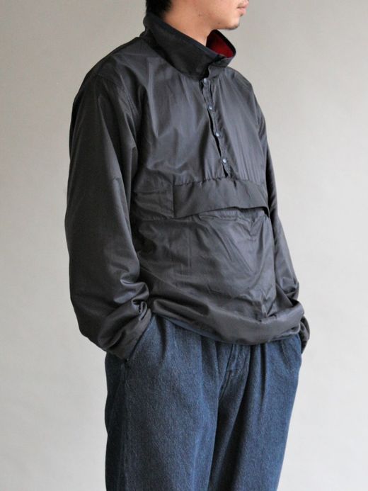 ANACHRONORM REVERSIBLE FLEECE / Red×navy