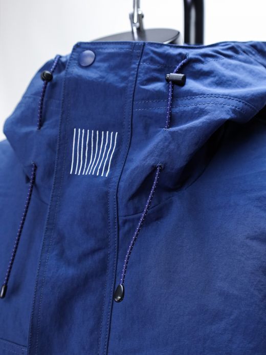 S.F.C NYLON HOODIE JACKET / Blue