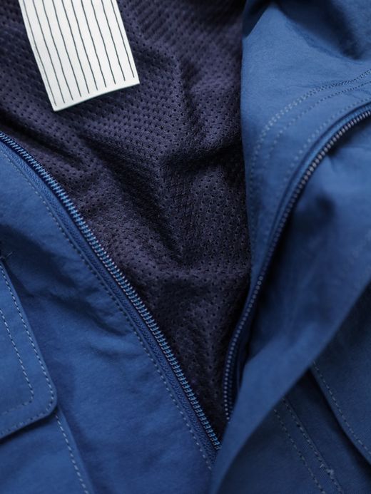 S.F.C NYLON HOODIE JACKET / Blue