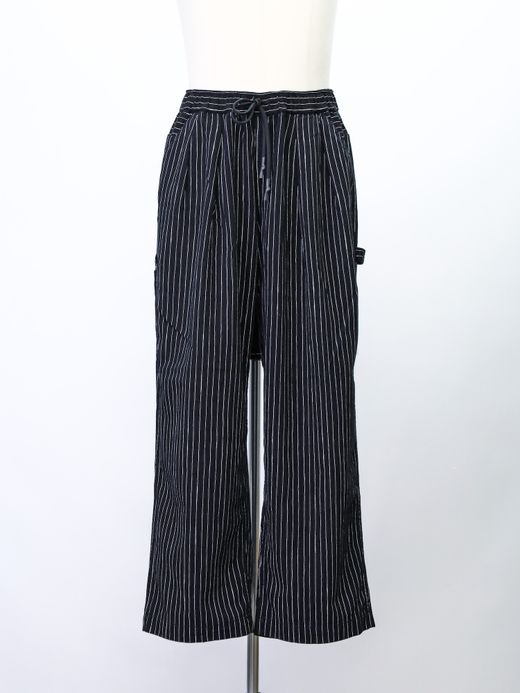 S.F.C STRIPE PAINTER PANTS / Black