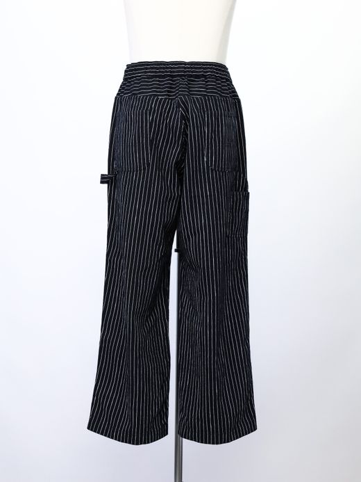 S.F.C STRIPE PAINTER PANTS / Black