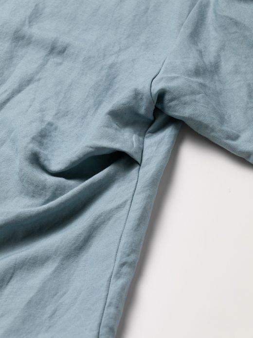 ANACHRONORM RAYON ReSIZE LONG SHIRTS / Sax