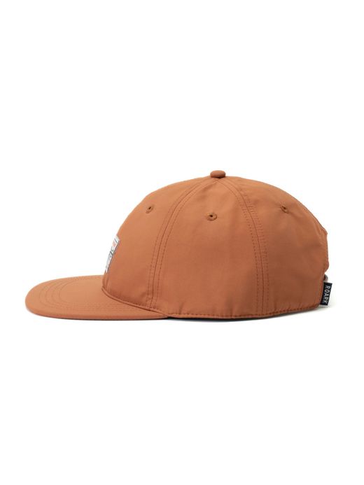 ROARK REVIVAL "CAMPOVER" 6PANEL CAP - MID / Terracotta