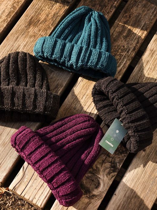 remilla リブニット帽 / 4colors
