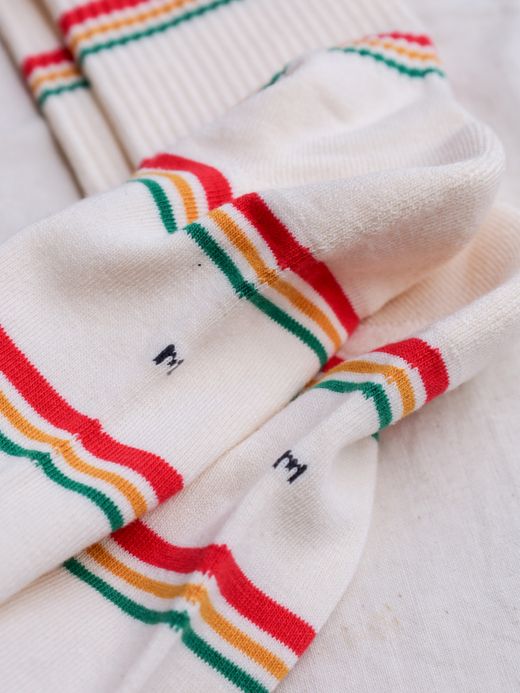 ROTOTO IRIE STRIPE SOCKS / 2colors