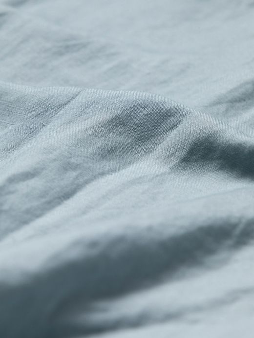 ANACHRONORM RAYON HEM TUCK EASY PANTS / Sax