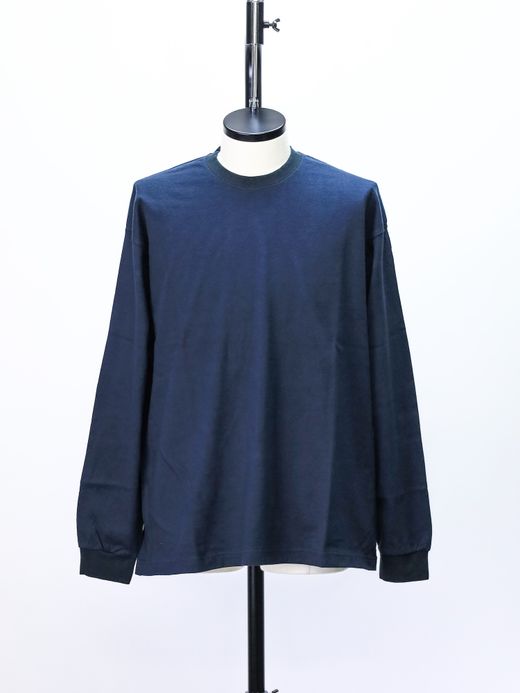 S.F.C BASIC L/S TEE (FW23) / Navy