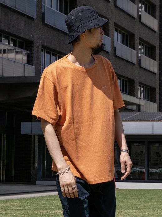 ROARK REVIVAL HEMPCOTTON H/W TEE / Terracotta