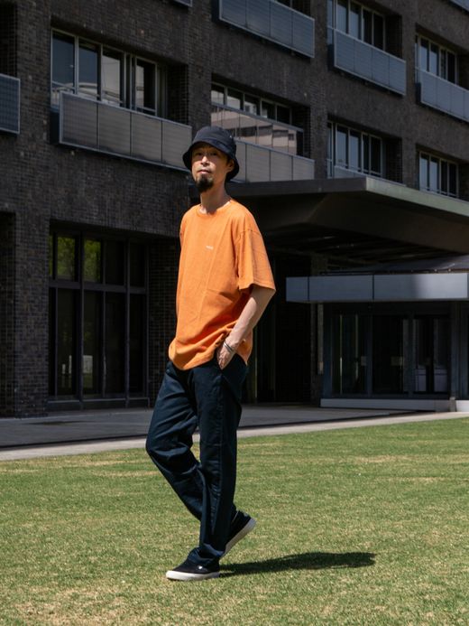 ROARK REVIVAL HEMPCOTTON H/W TEE / Terracotta