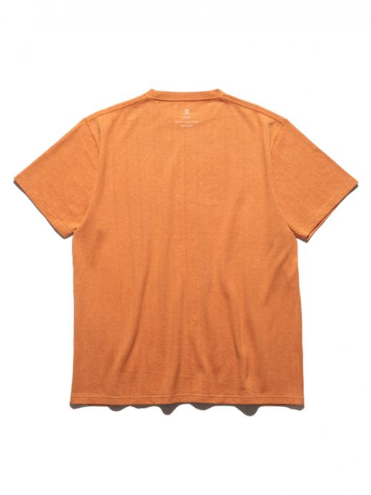 ROARK REVIVAL HEMPCOTTON H/W TEE / Terracotta