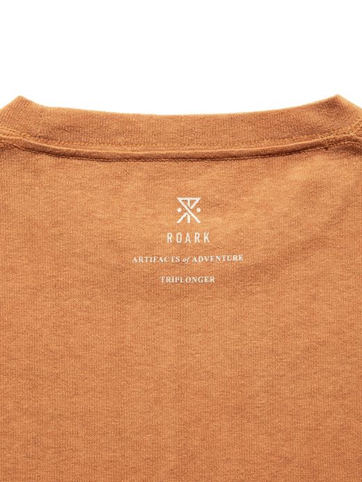 ROARK REVIVAL HEMPCOTTON H/W TEE / Terracotta