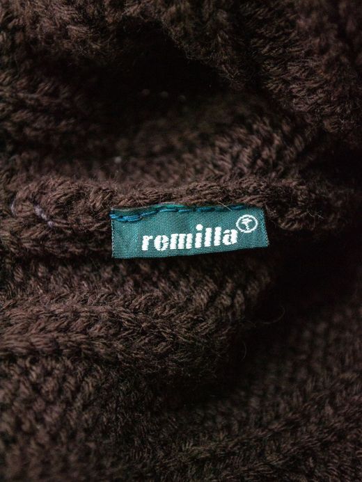 remilla リブニット帽 / Dk.brn