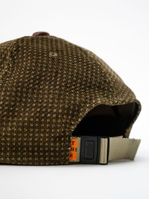 THE UNION CORDUROY CHECK CAP (DOT YO CAP) / Brown