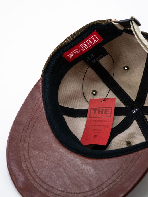 THE UNION CORDUROY CHECK CAP (DOT YO CAP) / Brown
