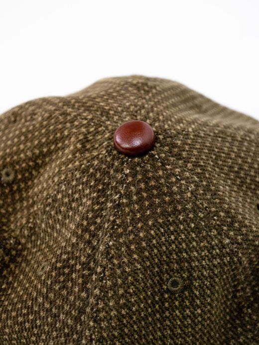 THE UNION CORDUROY CHECK CAP (DOT YO CAP) / Brown