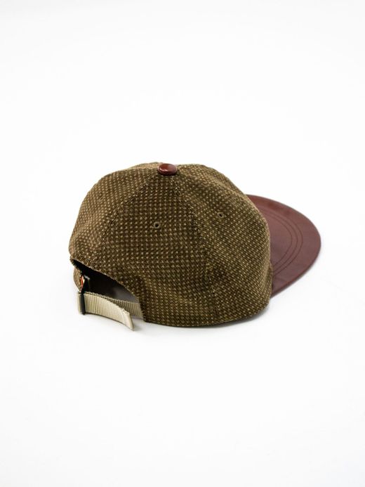 THE UNION CORDUROY CHECK CAP (DOT YO CAP) / Brown