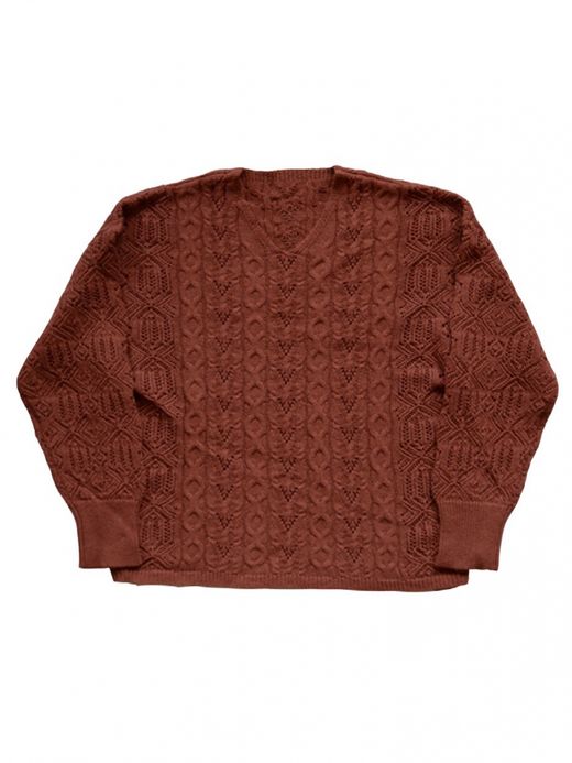 VOO JACQUARD SPRING V / Coffee