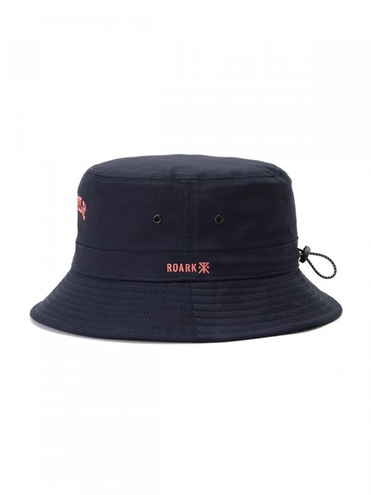 ROARK REVIVAL "UNHUSTLE" BUCKET HAT - HIGH HEIGHT / Navy