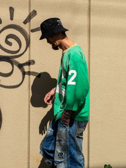  NO.22 FOOTBALL TEE / Green