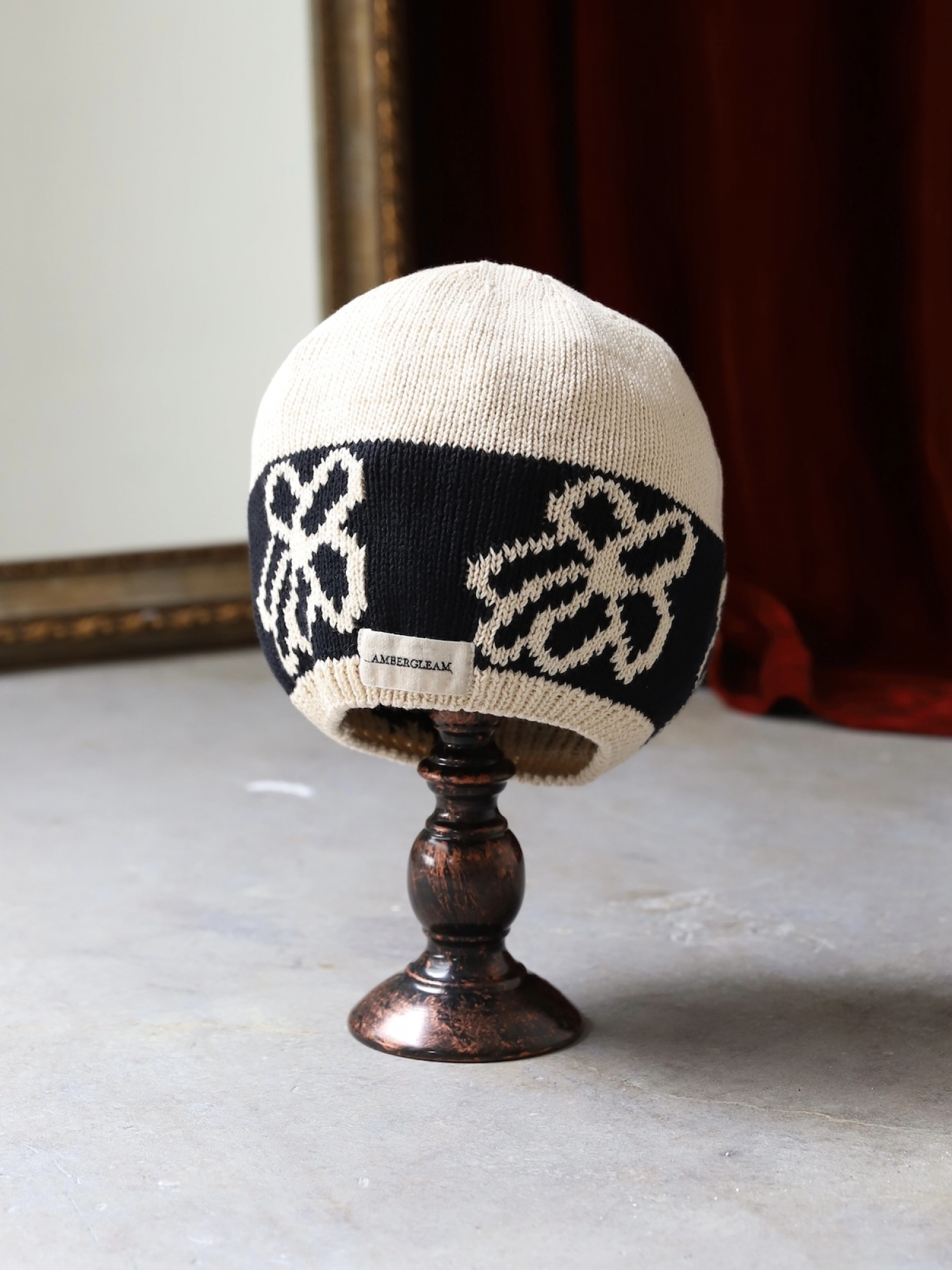 AMBERGLEAM COTTON SUMMER KNIT TAM / 4colors | FLATBUSH
