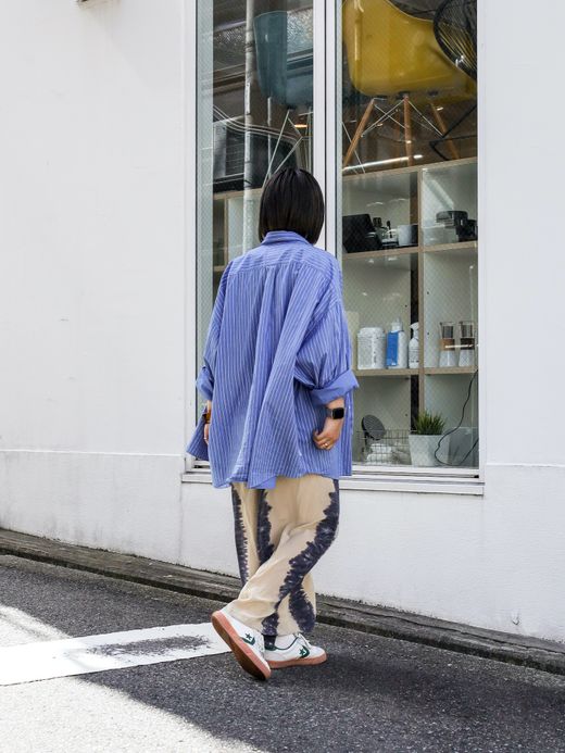 S.F.C SFC SHIRT / Sax×white