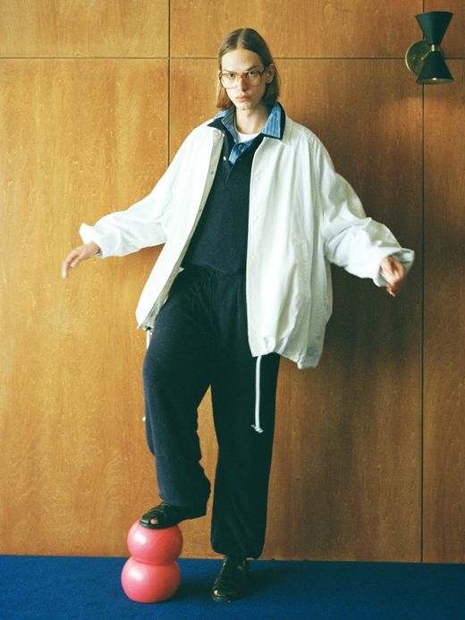 S.F.C SFC SHIRT / Sax×white