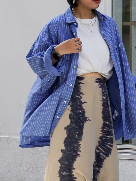 S.F.C SFC SHIRT / Sax×white