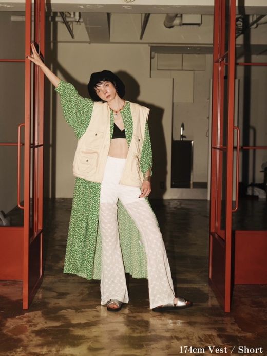 AMBERGLEAM CUSTOM FISHERMAN CHINO VEST / 3colors