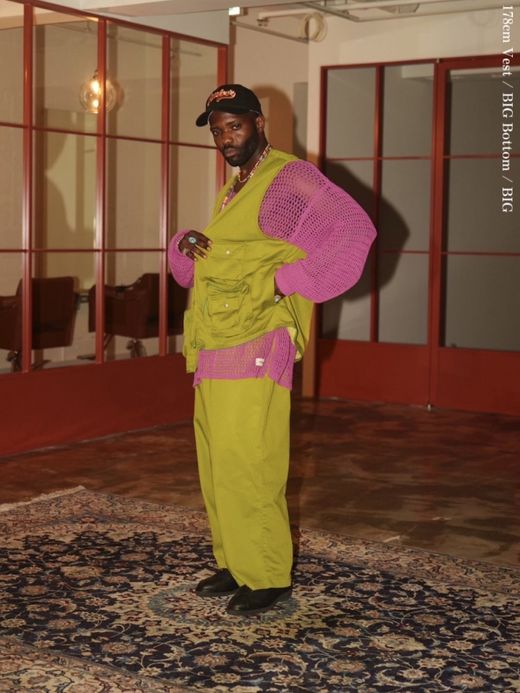 AMBERGLEAM CUSTOM FISHERMAN CHINO VEST / 3colors