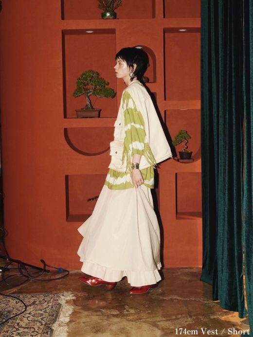 AMBERGLEAM CUSTOM FISHERMAN CHINO VEST / 3colors