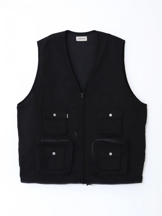 AMBERGLEAM CUSTOM FISHERMAN CHINO VEST / 3colors