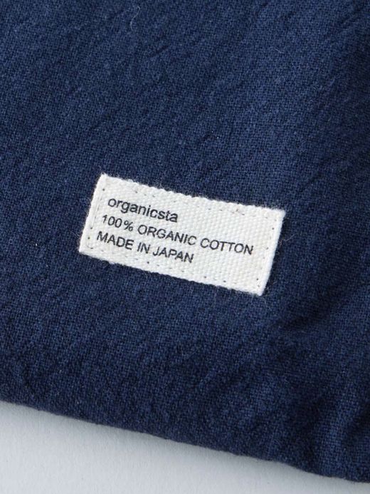 organicsta ORGANIC COTTON CANVAS RECORD BAG / Navy