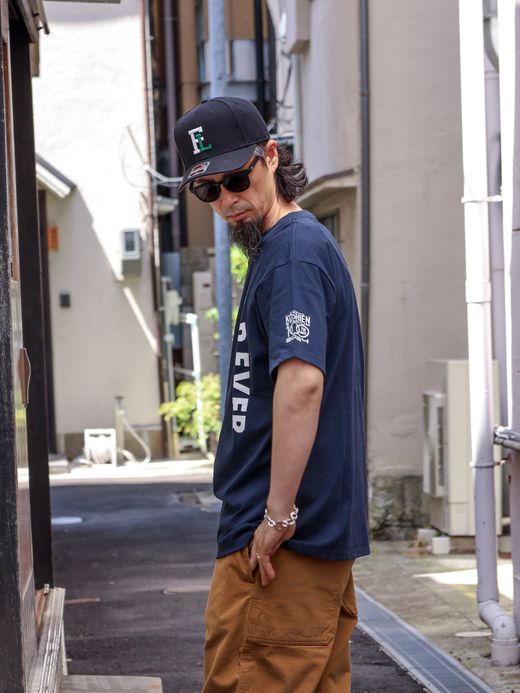 JHANKSON KOSHIEN FOREVER S/S TEE / Navy