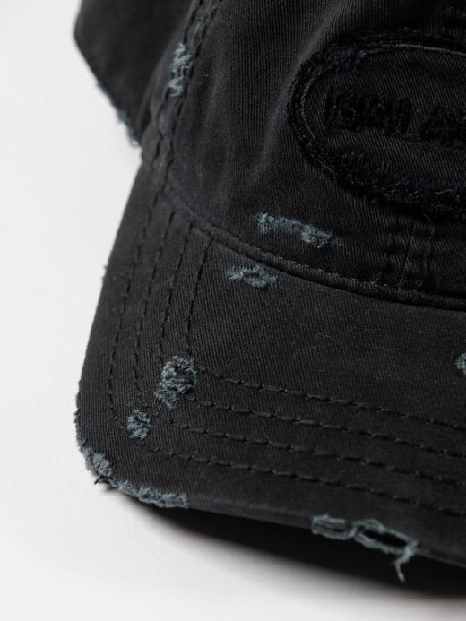 ANACHRONORM DAMAGED 6PANEL CAP / Black