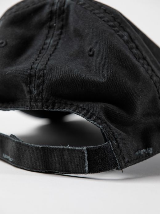 ANACHRONORM DAMAGED 6PANEL CAP / Black